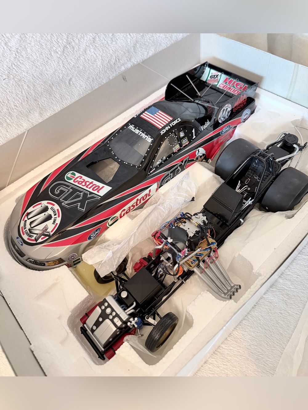 NHRA John Force Eleven Time Champion 2002 Diecast